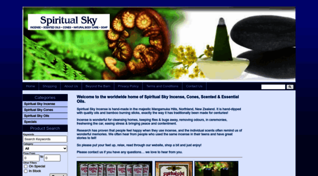 spiritualskyincense.com