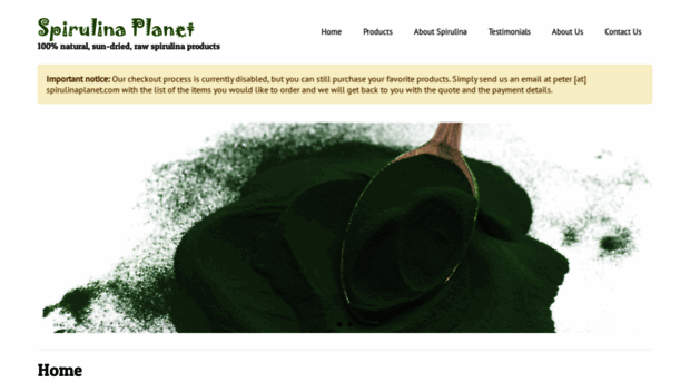 spirulinaplanet.com