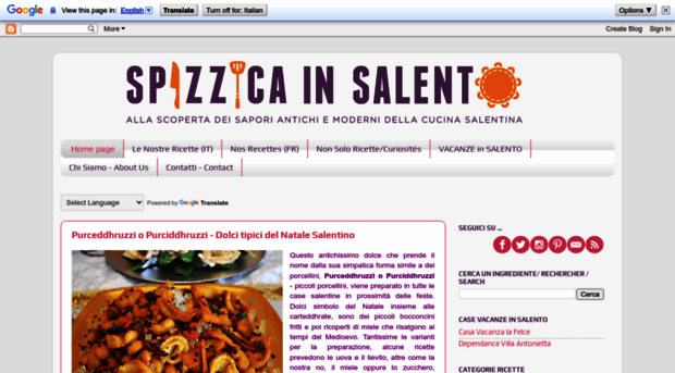 spizzicainsalento.com