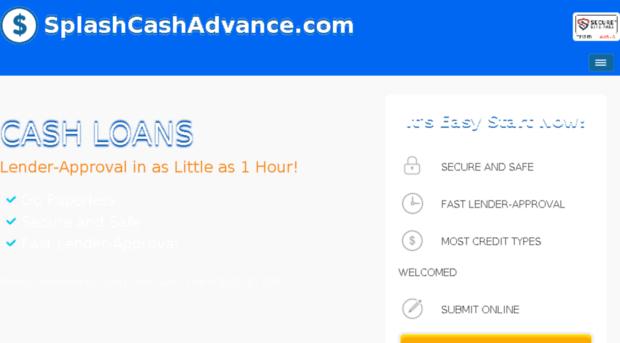 splashcashadvance.net