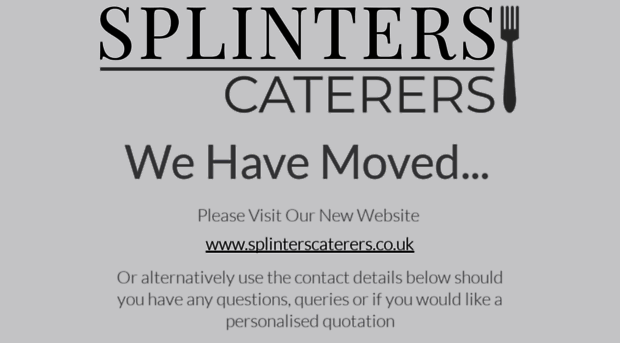 splintersoutsidecaterers.co.uk