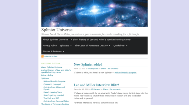 splinteruniverse.com