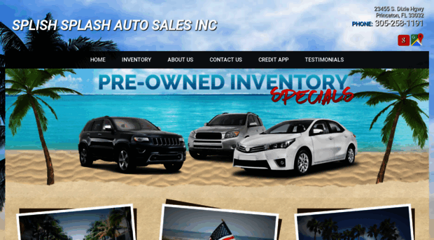 splishsplashautosales.com