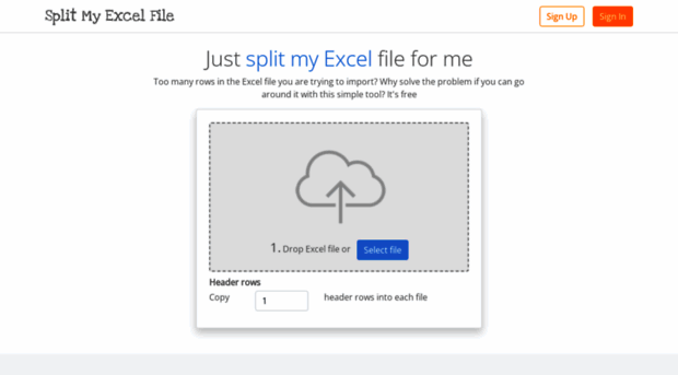 splitmyexcelfile.com