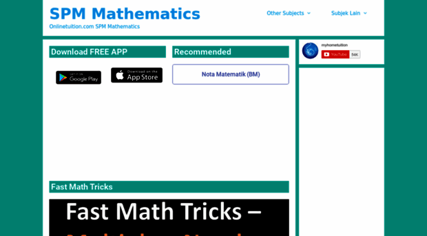 spmmathematics.onlinetuition.com.my