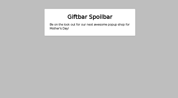 spoilbar.giftbar.com
