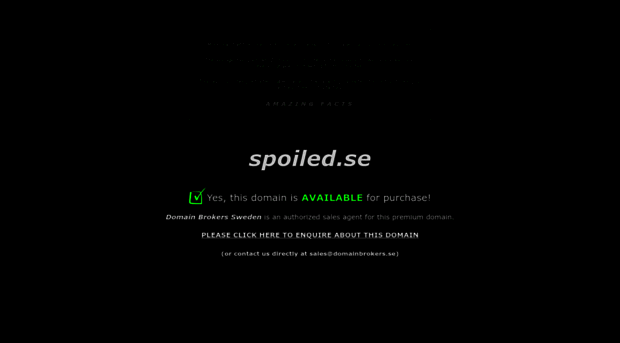 spoiled.se