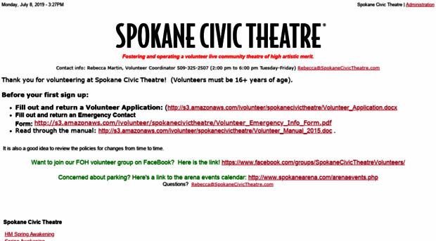 spokanecivictheatre.ivolunteer.com