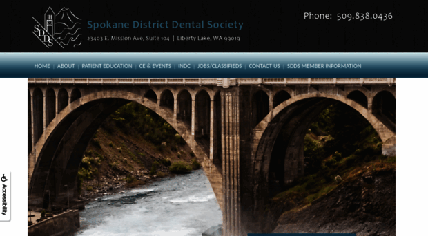 spokanedentalsociety.org