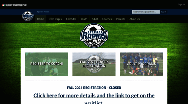 spokanerapids.sportngin.com