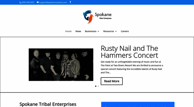 spokanetribalenterprises.com