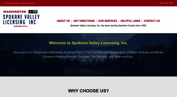spokanevalleylicensing.com