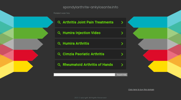 spondylarthrite-ankylosante.info