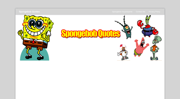 spongebobquotes.org