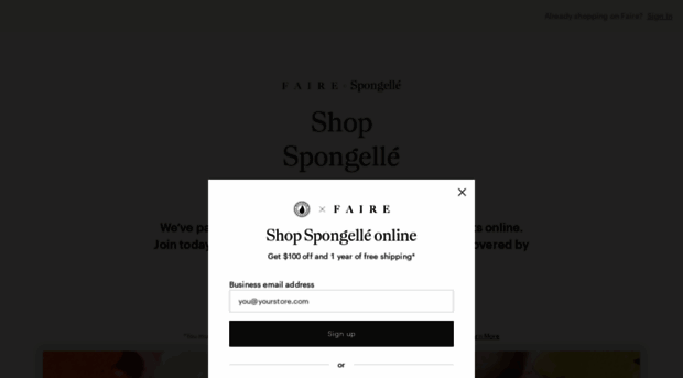 spongelle.faire.com