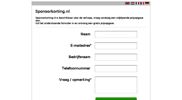 sponsorkorting.nl
