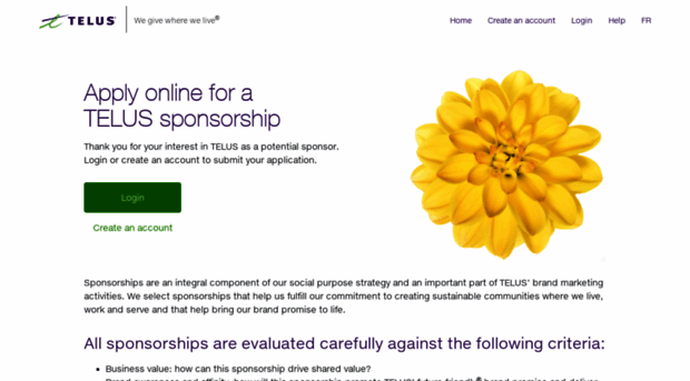 sponsorships.telus.com