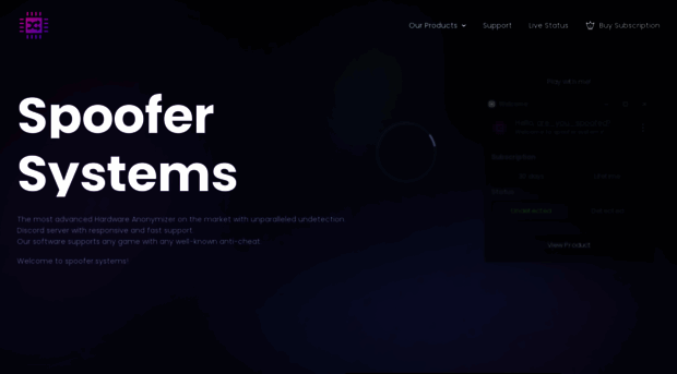 spoofer.systems