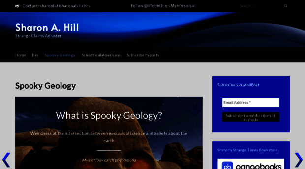 spookygeology.com