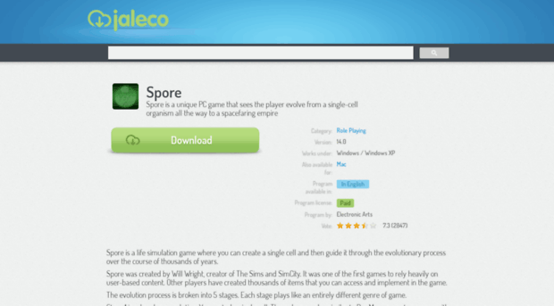 spore.jaleco.com