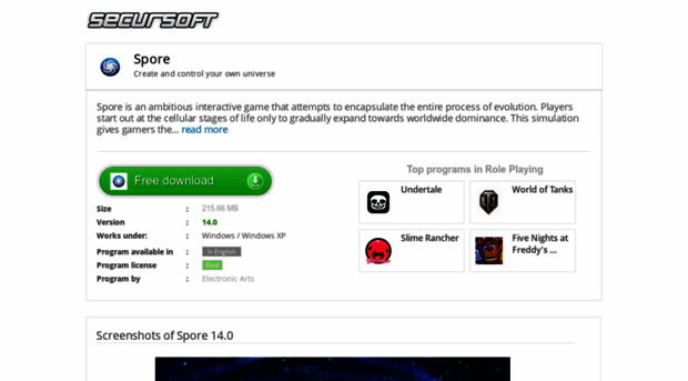 spore.secursoft.net