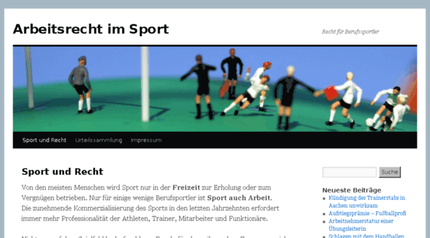 sportarbeitsrecht.com