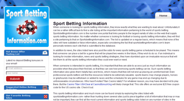 sportbettinginformation.com