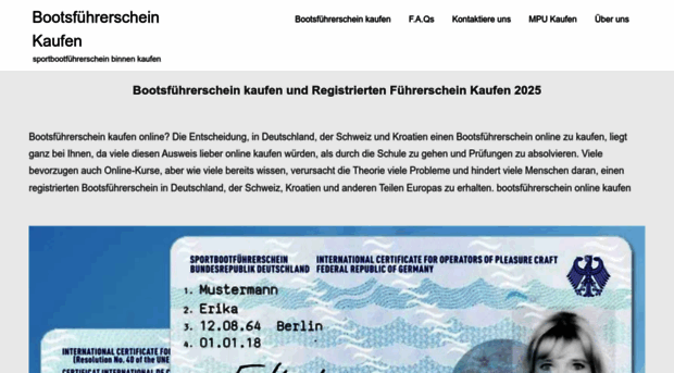 sportbootfuhrerscheinkaufen.com