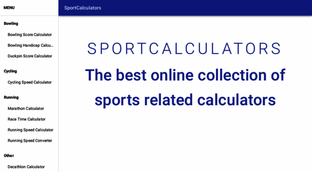 sportcalculators.com