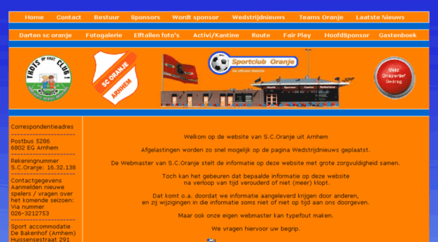 sportclub-oranje.nl