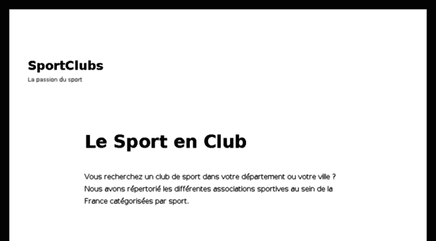 sportclubs.fr