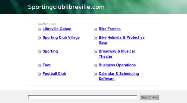 sportingclublibreville.com