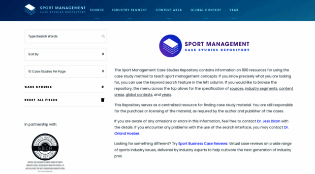 sportmanagementcasestudies.com