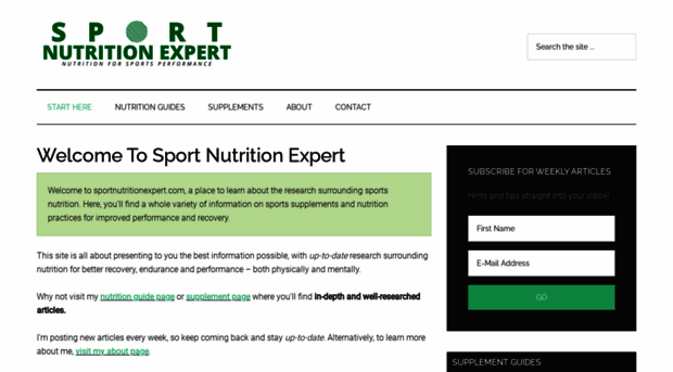 sportnutritionexpert.com