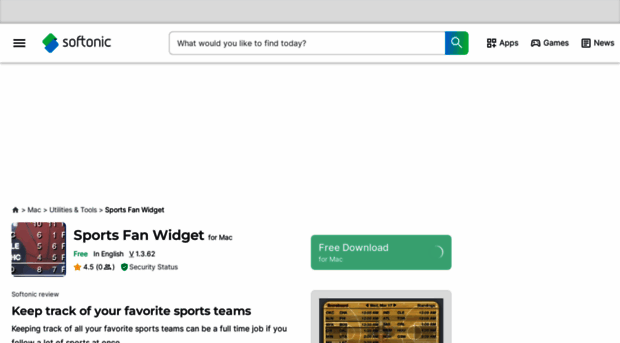 sports-fan-widget.en.softonic.com