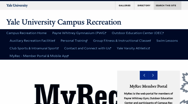 sportsandrecreation.yale.edu