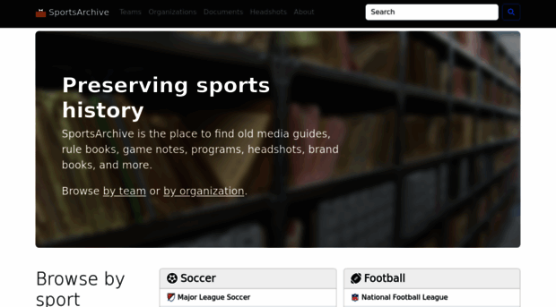 sportsarchive.net