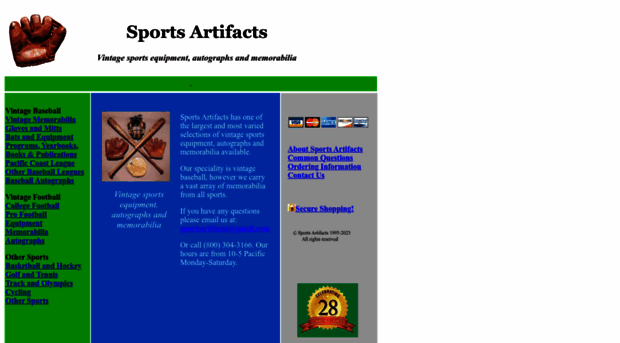 sportsartifacts.com