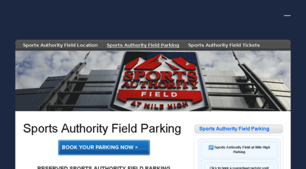 sportsauthorityfieldparking.com