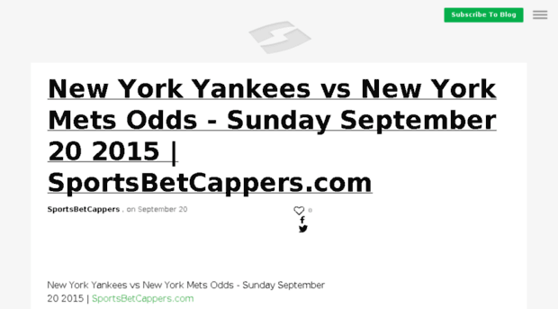 sportsbetcappers.sportsblog.com