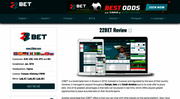 sportsbook22.com