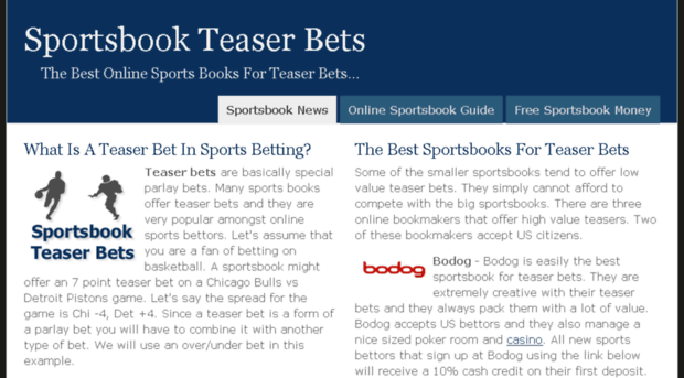 sportsbookteaser.com