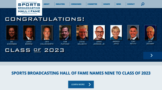 sportsbroadcastinghalloffame.org