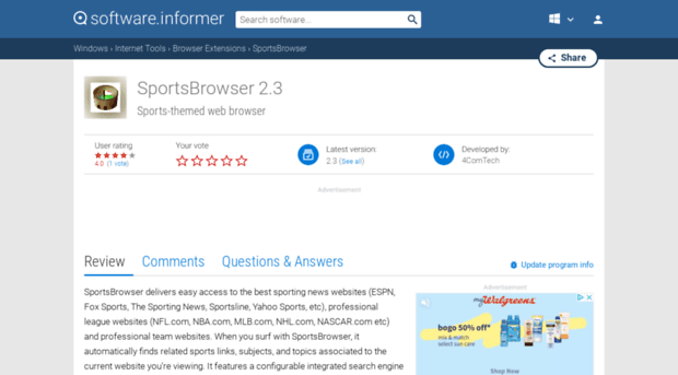 sportsbrowser.software.informer.com