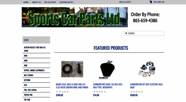 sportscarpartsltd.com