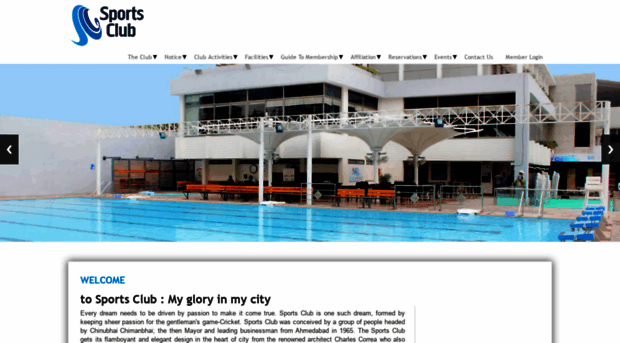 sportsclub-gujarat.com