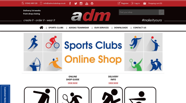 sportsclubs.admclubshop.co.uk