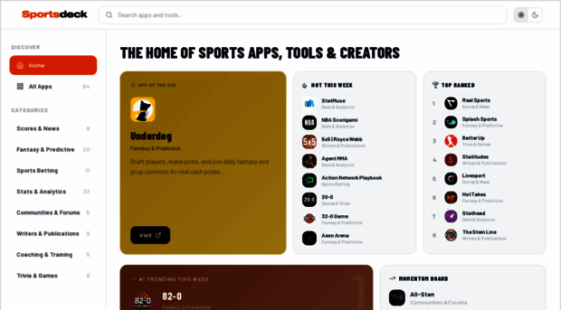 sportsdeck.io