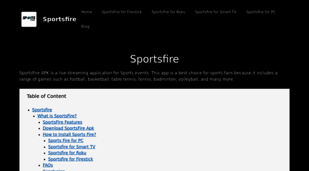 sportsfire.org