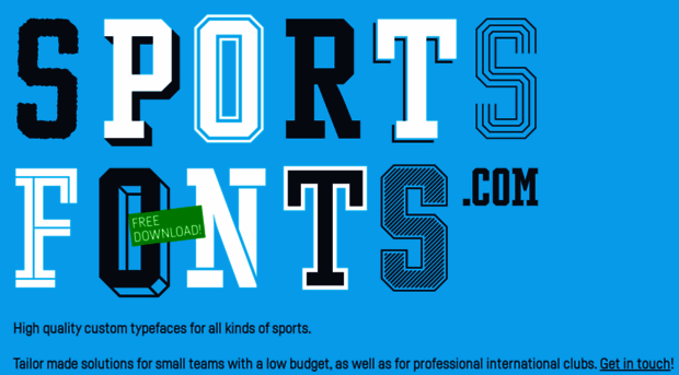 sportsfonts.com